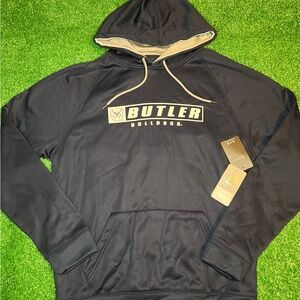 Butler Bulldogs Hoodie Men L Blue Sweatshirt University NCAA Colosseum NWT
